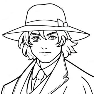 Dazai Coloring Page 67384-53326