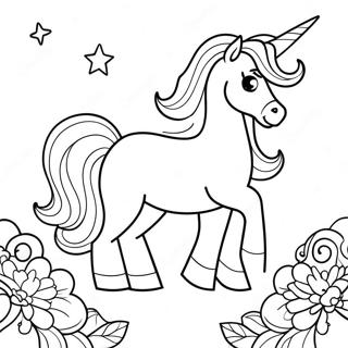 Unicorn Princess Coloring Pages