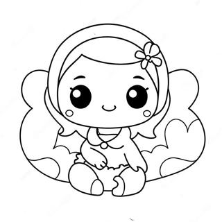 Kawaii Chan Coloring Page 67444-53366