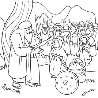 Deuteronomy Coloring Pages