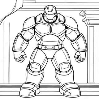 Hulkbuster Armor Coloring Page 67514-53424