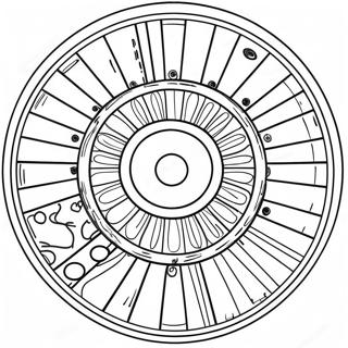 Wheel Coloring Page 67524-53458