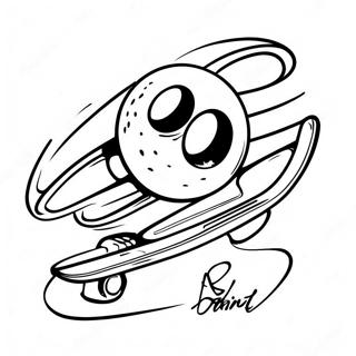 Sk8 The Infinity Coloring Pages