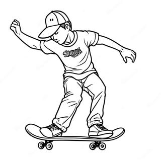 Sk8 The Infinity Coloring Pages