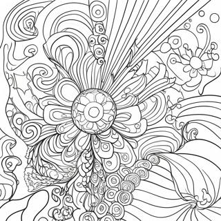 Galaxy Trippy Coloring Page 6760-5417