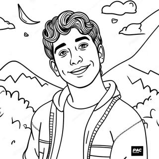 Faze Rug With A Fun Background Coloring Page 67635-53524