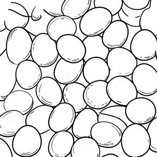 Jelly Beans Coloring Page 67654-53555