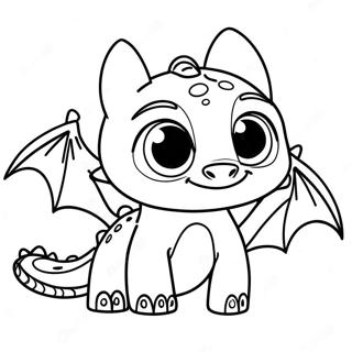 Toothless Coloring Page 67684-53582