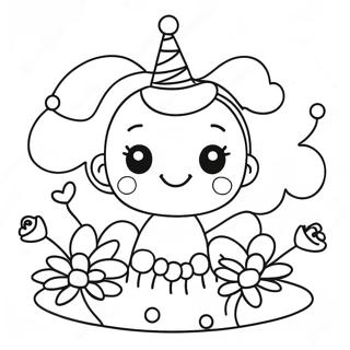 Happy Birthday Mom Coloring Pages