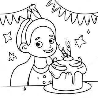 Happy Birthday Mom Coloring Page 6770-5390