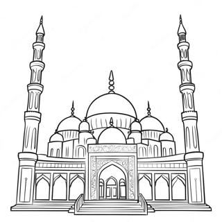 Page À Colorier De Mosquée 67714-53591