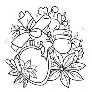 Christmas Border Clipart Coloring Page 67774-53630