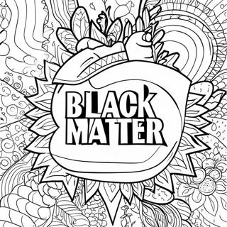 Black Lives Matter Coloring Pages