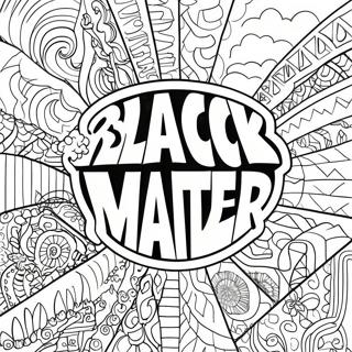 Página Para Colorir Do Logo Black Lives Matter 67844-53695