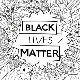 Página Para Colorir Do Logo Black Lives Matter 67844-53696