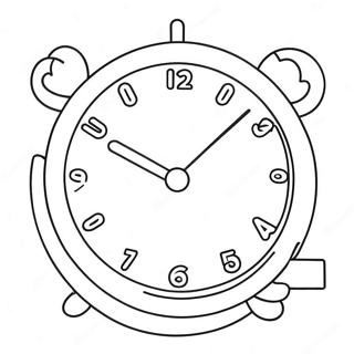 Fun Countdown Timer Coloring Page 67865-53711