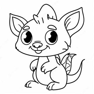 Chupacabra Coloring Pages