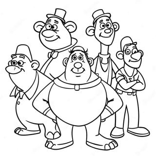 Flushed Away Coloring Pages