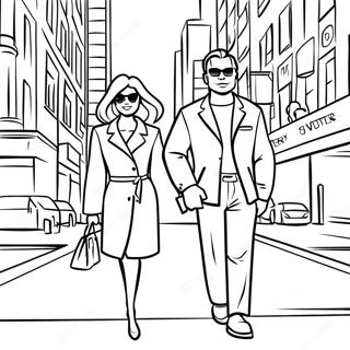 Roddy And Rita In The City Coloring Page 67915-53743