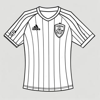 Soccer Jersey Coloring Pages