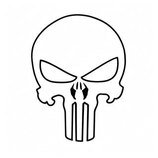 Punisher Logo Kleurplaat 67944-53762