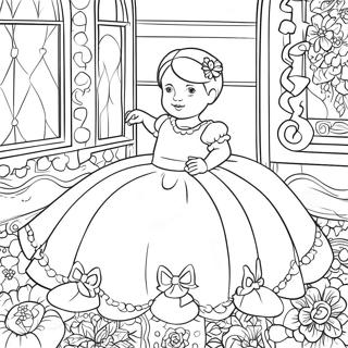 Sweet Clara And Thedom Quilt Coloring Pages