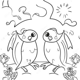 Opposites Coloring Pages