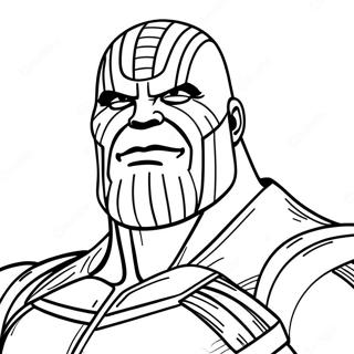 Thanos Kleurplaat 6800-5404