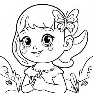 Mia Coloring Pages