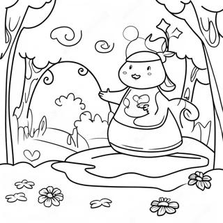 Land Of Stories Map Coloring Pages