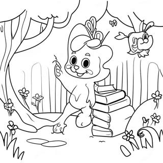 Magical Land Of Stories Coloring Page 68085-53886