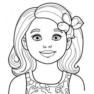 Zoe Coloring Page 68184-53961