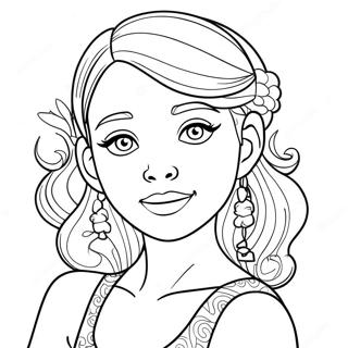 Zoe Coloring Page 68184-53963