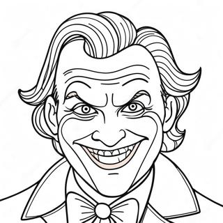 Page À Colorier Joker Souriant 681-547