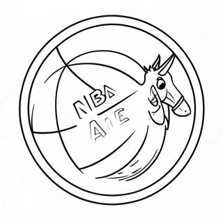 Nba Logosu Boyama Sayfası 6820-5427