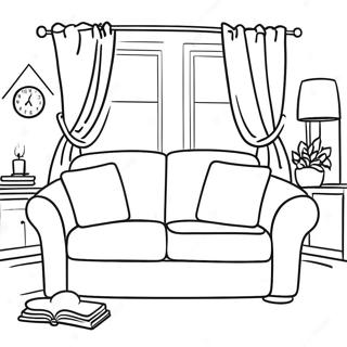 Cozy Couch Coloring Page 68234-54000