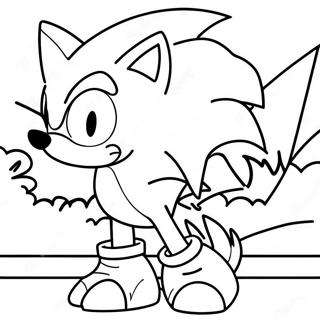 Darkspine Sonic Coloring Page 68244-54004