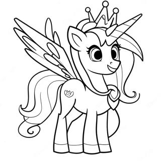 Princess Cadance Coloring Pages