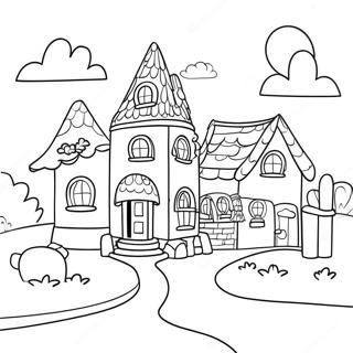 Rhyme Time Town Coloring Page 68284-54044