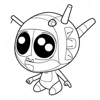 Invader Zim Coloring Page 6830-5441