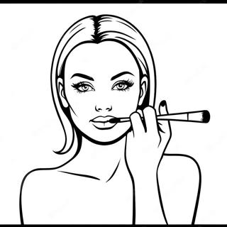 Cosmetology Coloring Pages