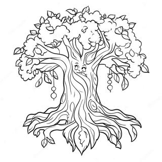 Jesse Tree Coloring Pages