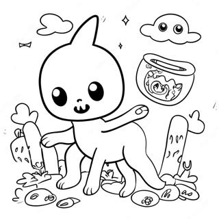 Spookiz Coloring Page 68514-54214