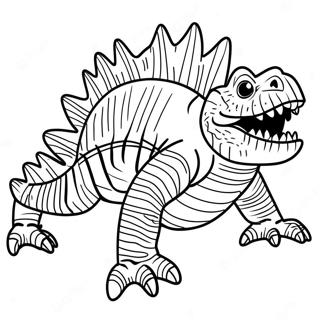 Dimetrodon Fargeleggingsark 68524-54228