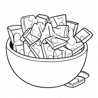 Chips Coloring Pages