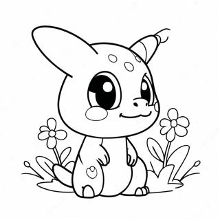 Cubone Coloring Pages