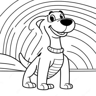 Glad Slinky Dog Målarbild 68595-54309