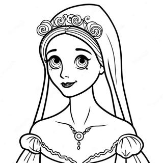 Corpse Bride Coloring Page 6860-5463