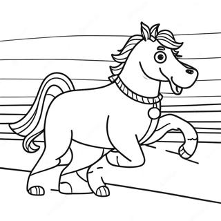 Chase In Action Coloring Page 68635-54324