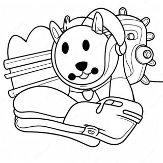 Safety First Coloring Page 6870-5475